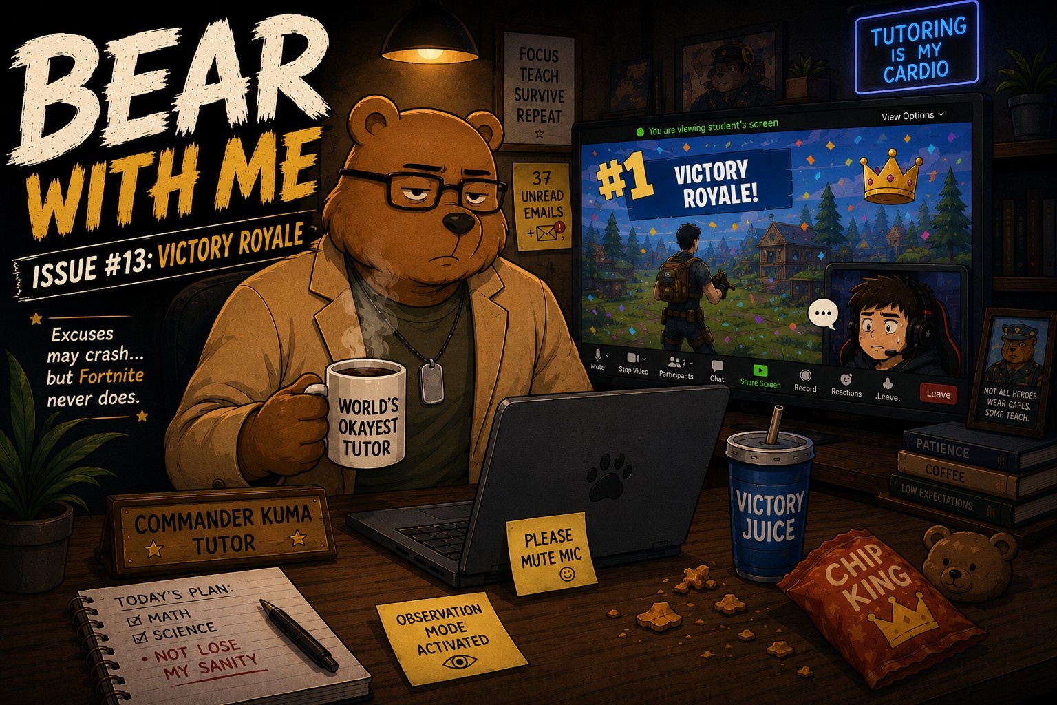 Bear With Me Issue #13: Victory Royale