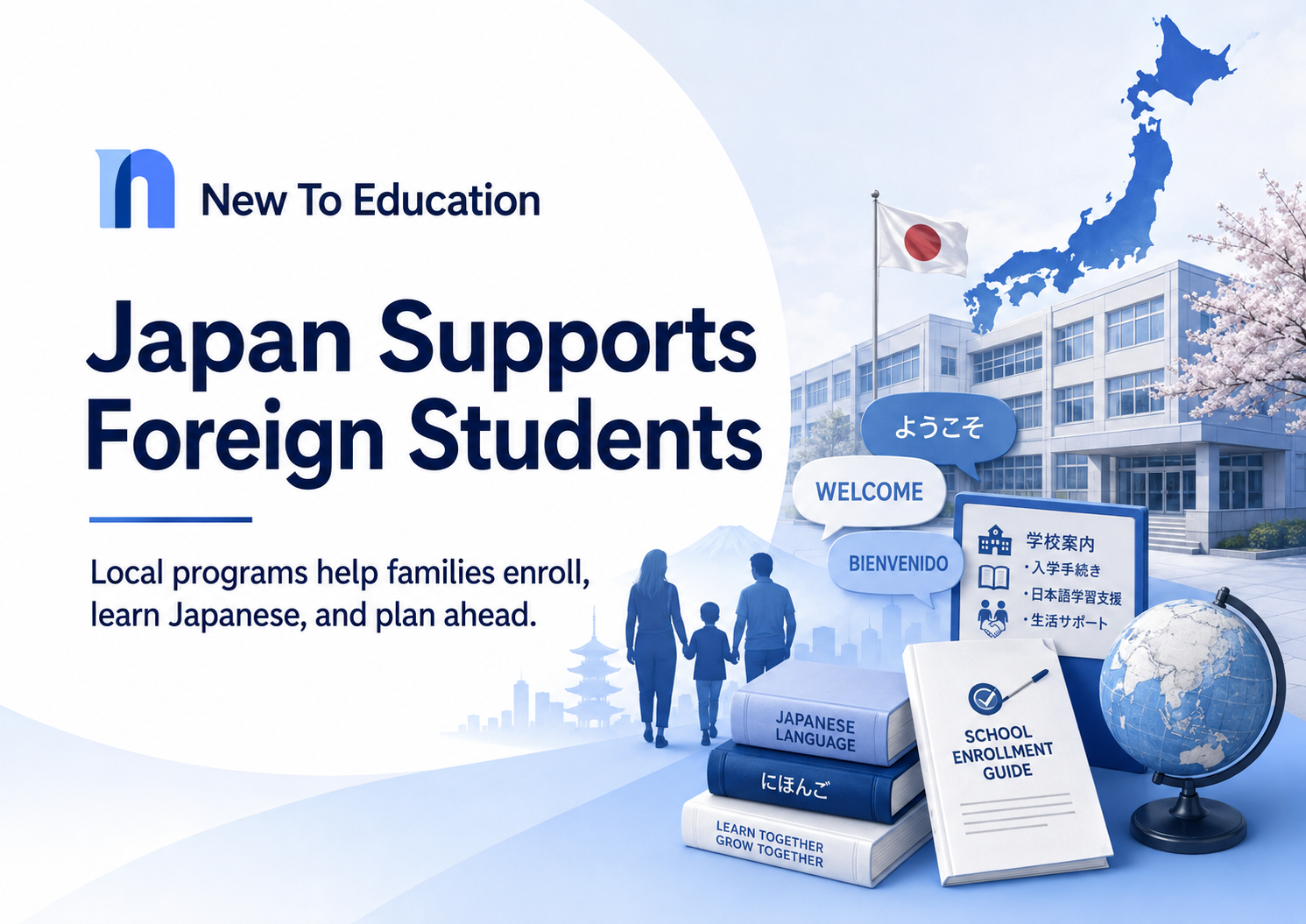 Japan Highlights Local Programs Helping Foreign Children Enter School and Learn Japanese