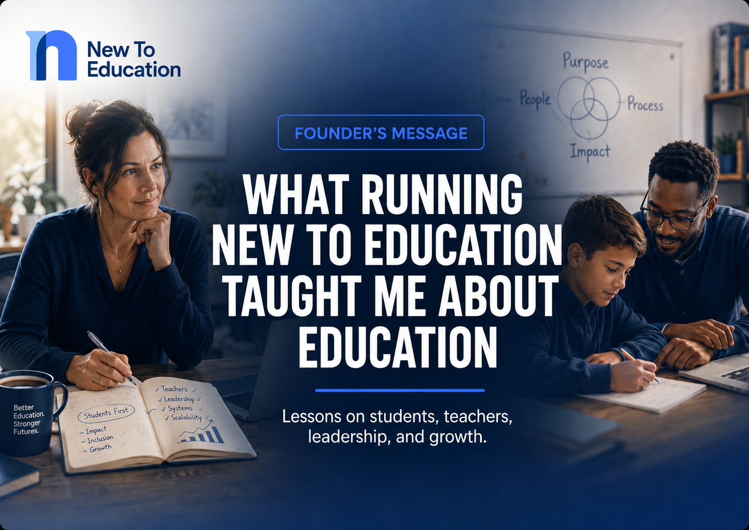What Running New To Education Has Taught Me About Education
