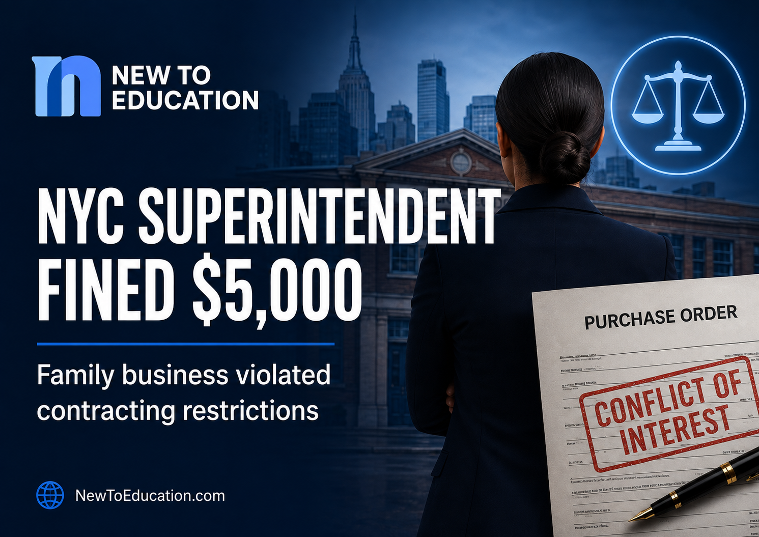 NYC Superintendent Fined $5,000 After Family Business Violated Contracting Restrictions