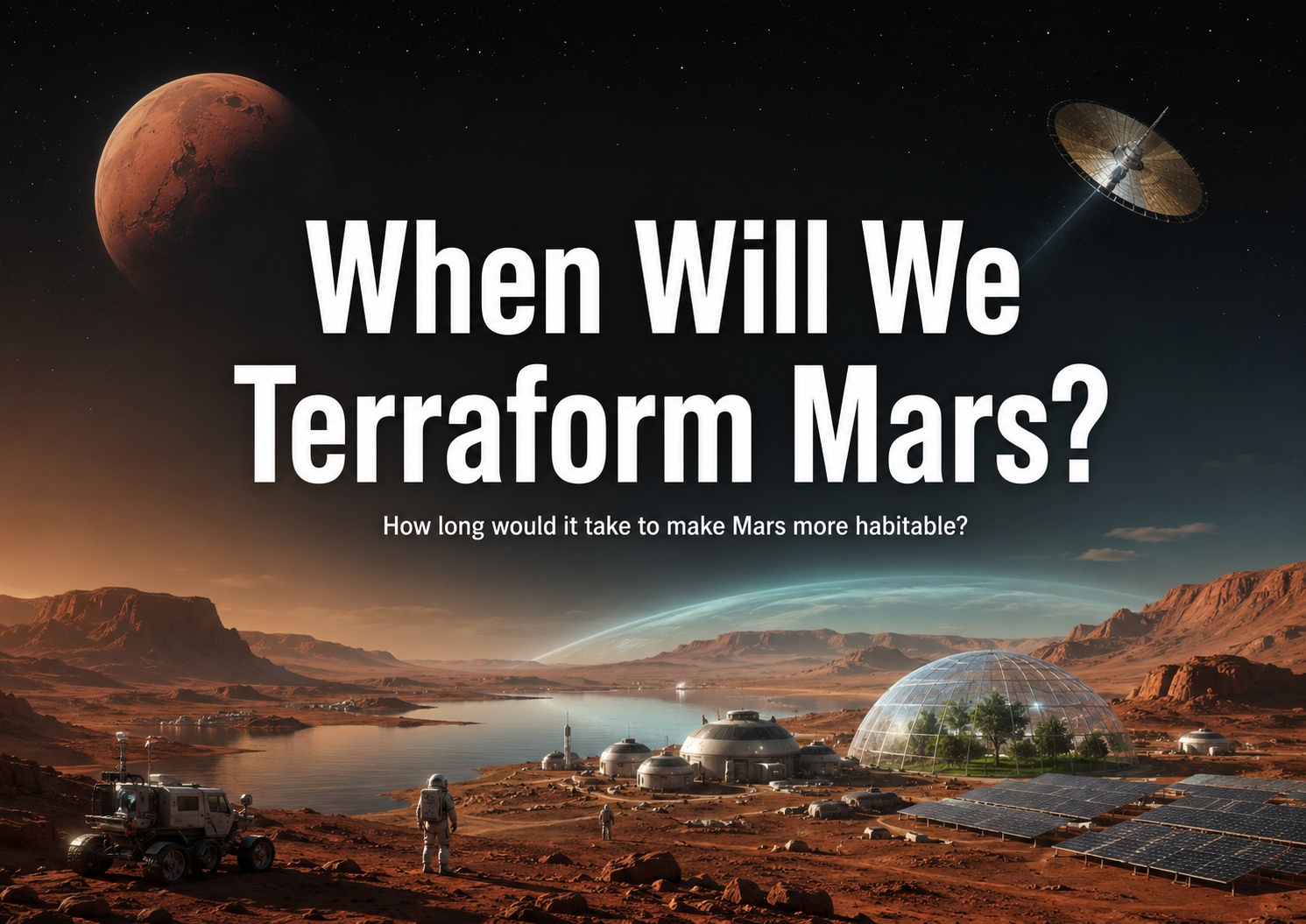 When Will We Terraform Mars?