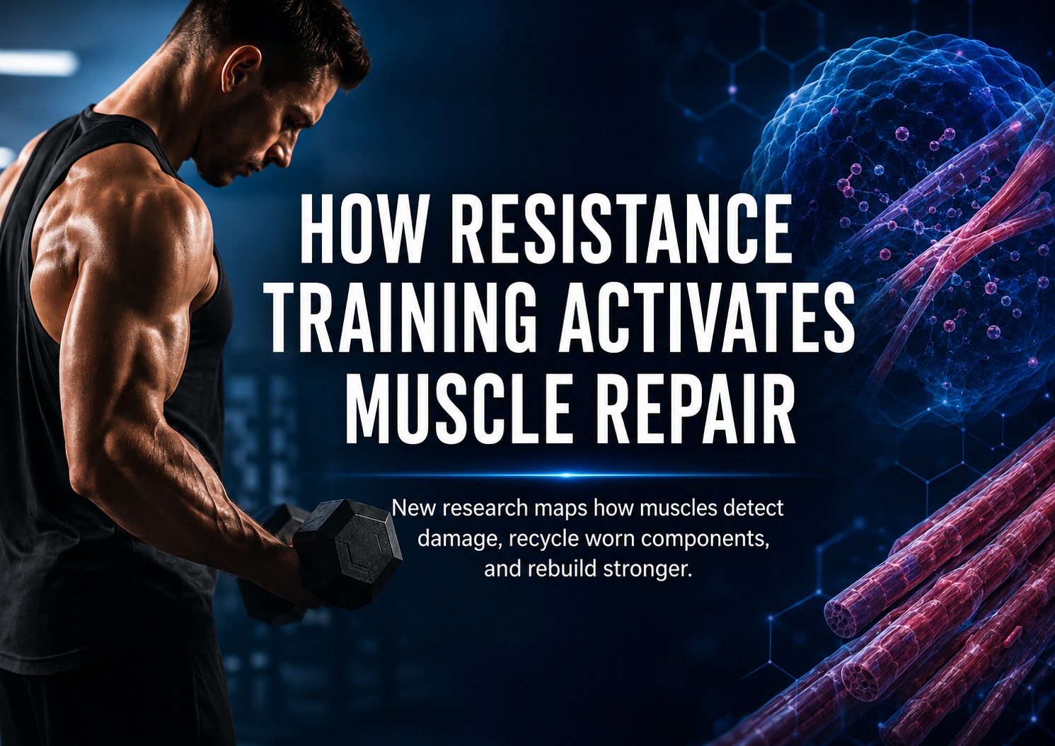 Scientists Reveal How Resistance Training Activates the Body’s Muscle-Repair System