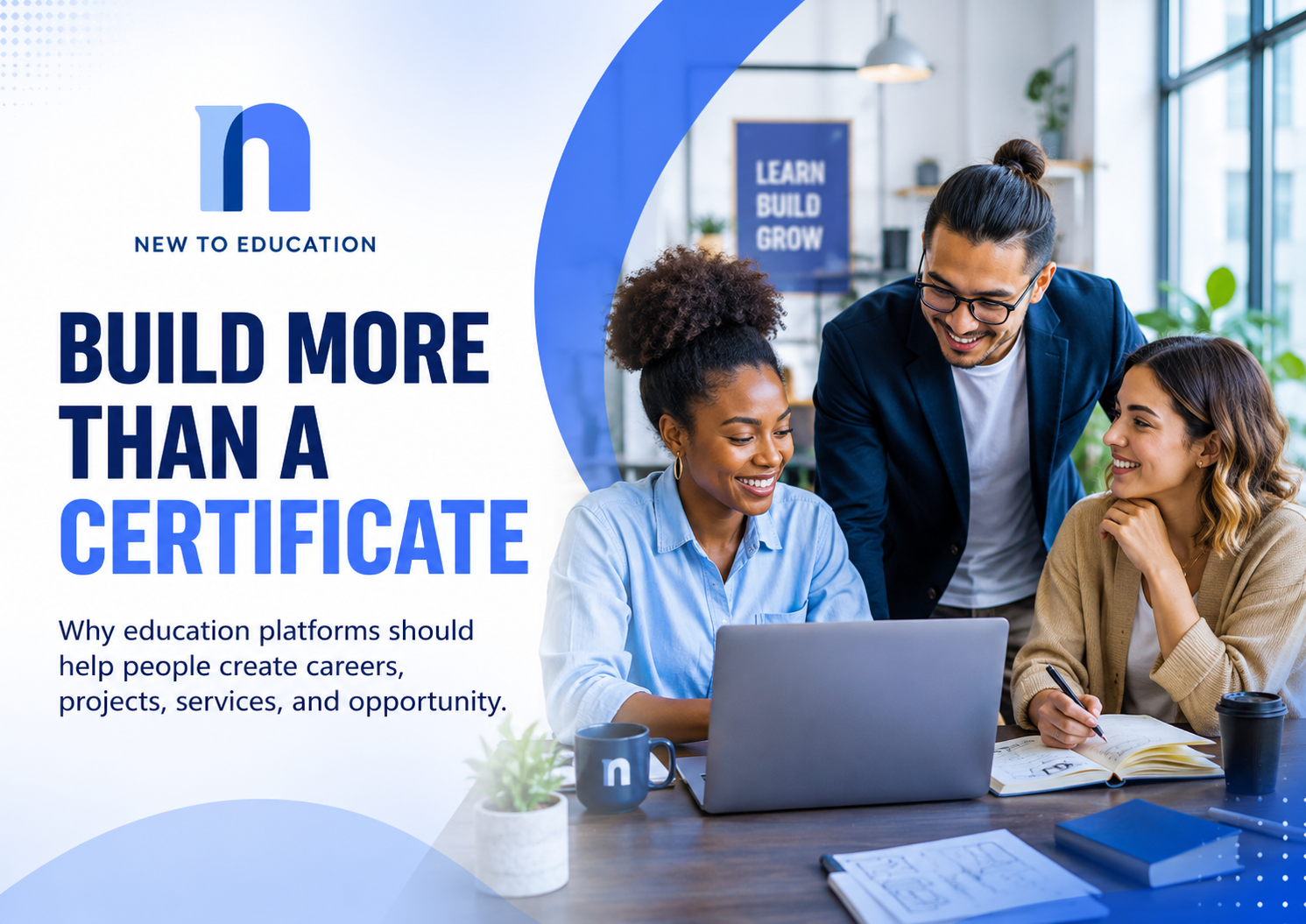 Education Platforms Should Help People Build More Than a Certificate