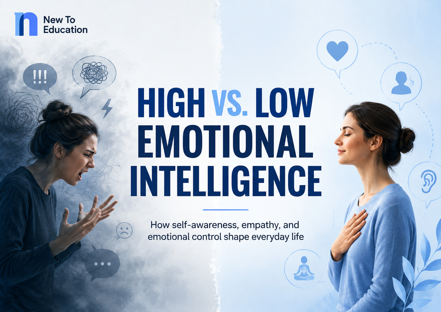 High vs. Low Emotional Intelligence: What the Difference Looks Like in Real Life