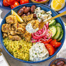 High-Protein Mediterranean Chicken Bowl