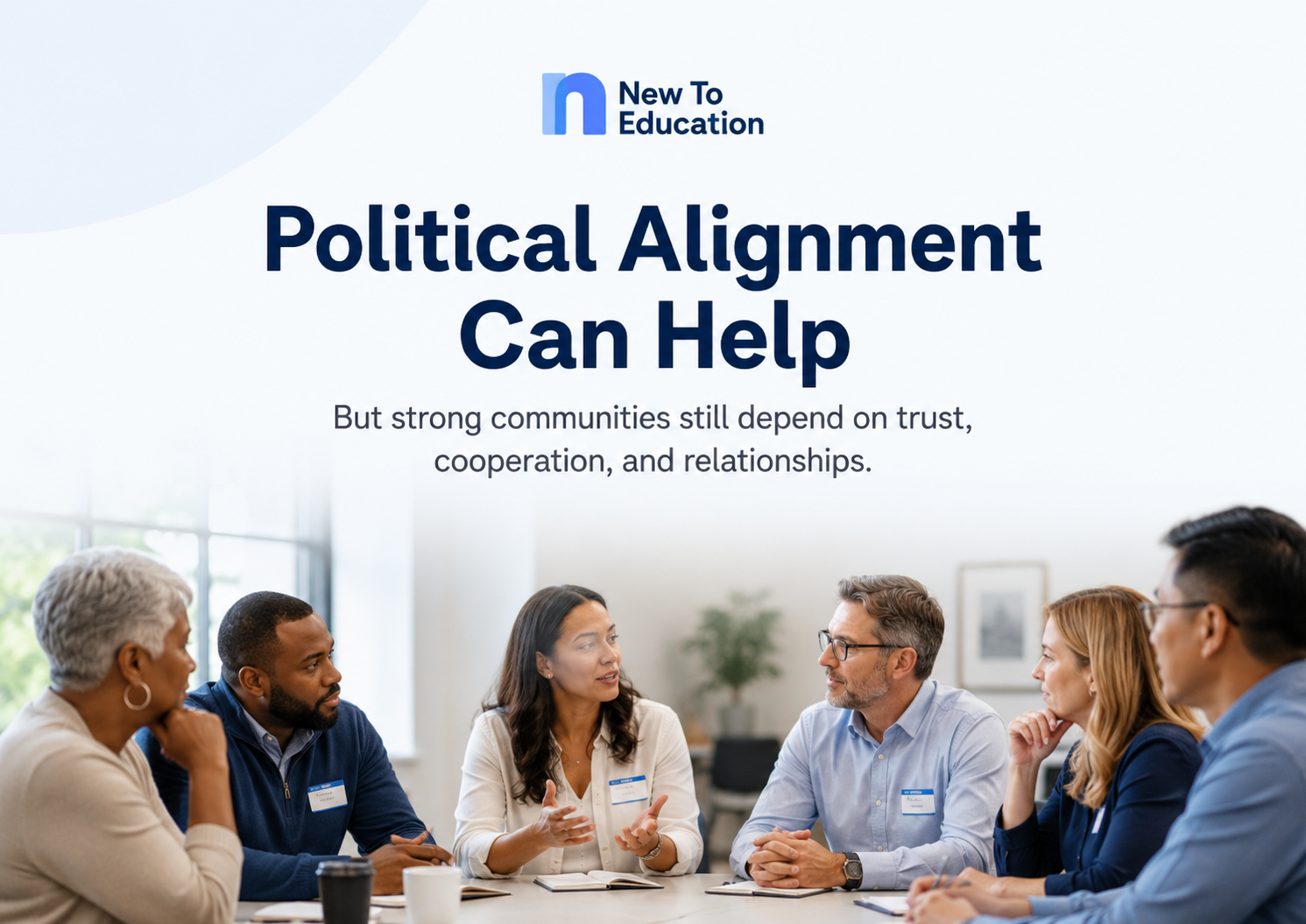 Political Alignment Can Solve Some Problems But Strong Communities Require More