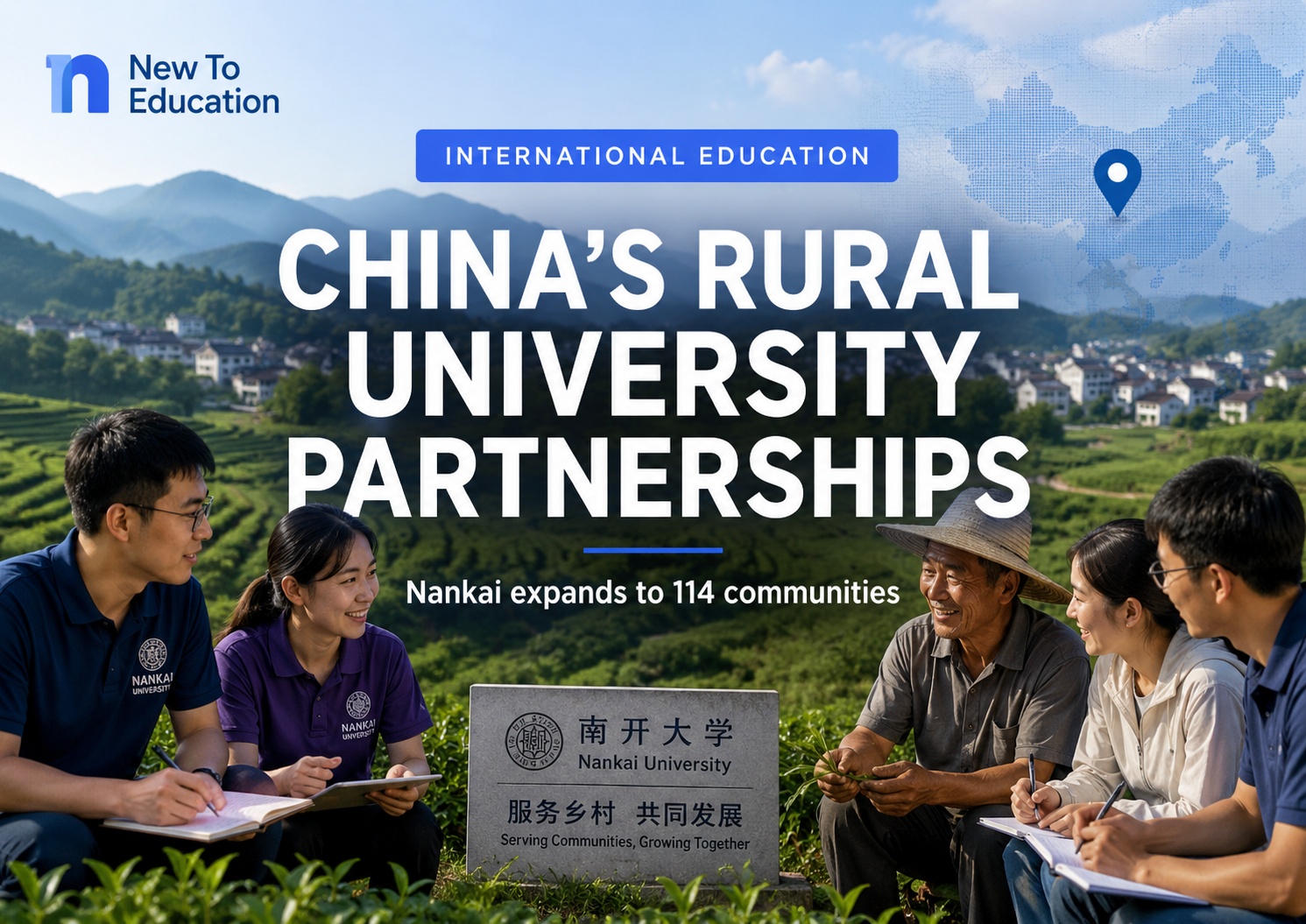 Nankai University Expands Rural Partnership Network to 114 Communities Across China