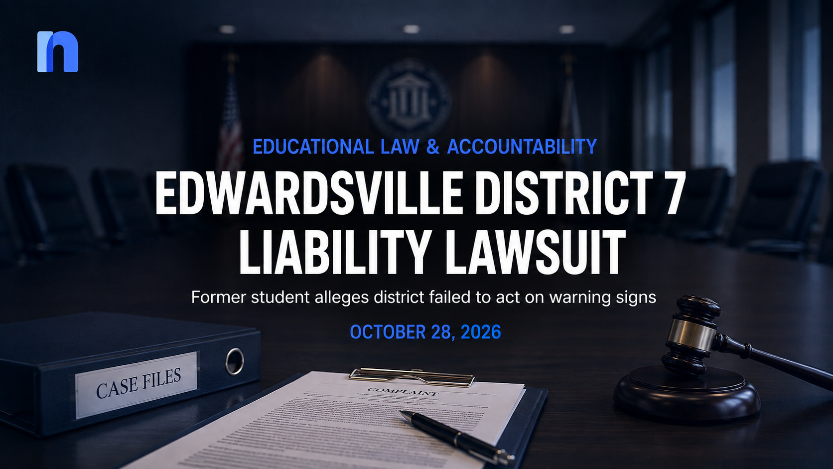 Edwardsville District 7 Returns to Court October 28 in Student-Abuse Liability Lawsuit