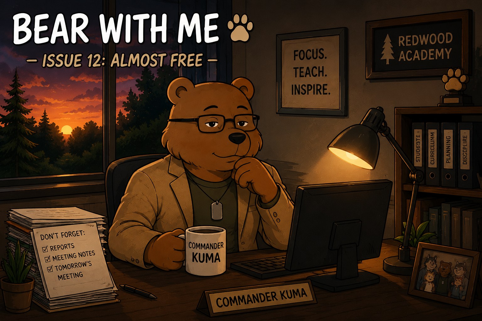 Bear With Me Issue 12: Almost Free