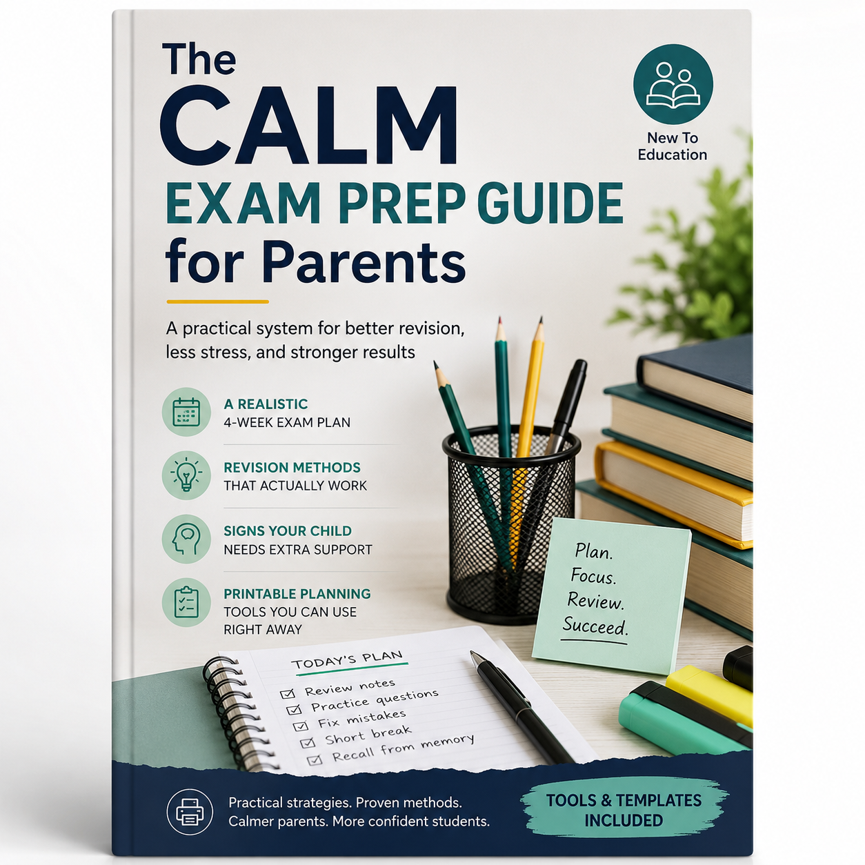 Calm Exam Prep Guide For Parents