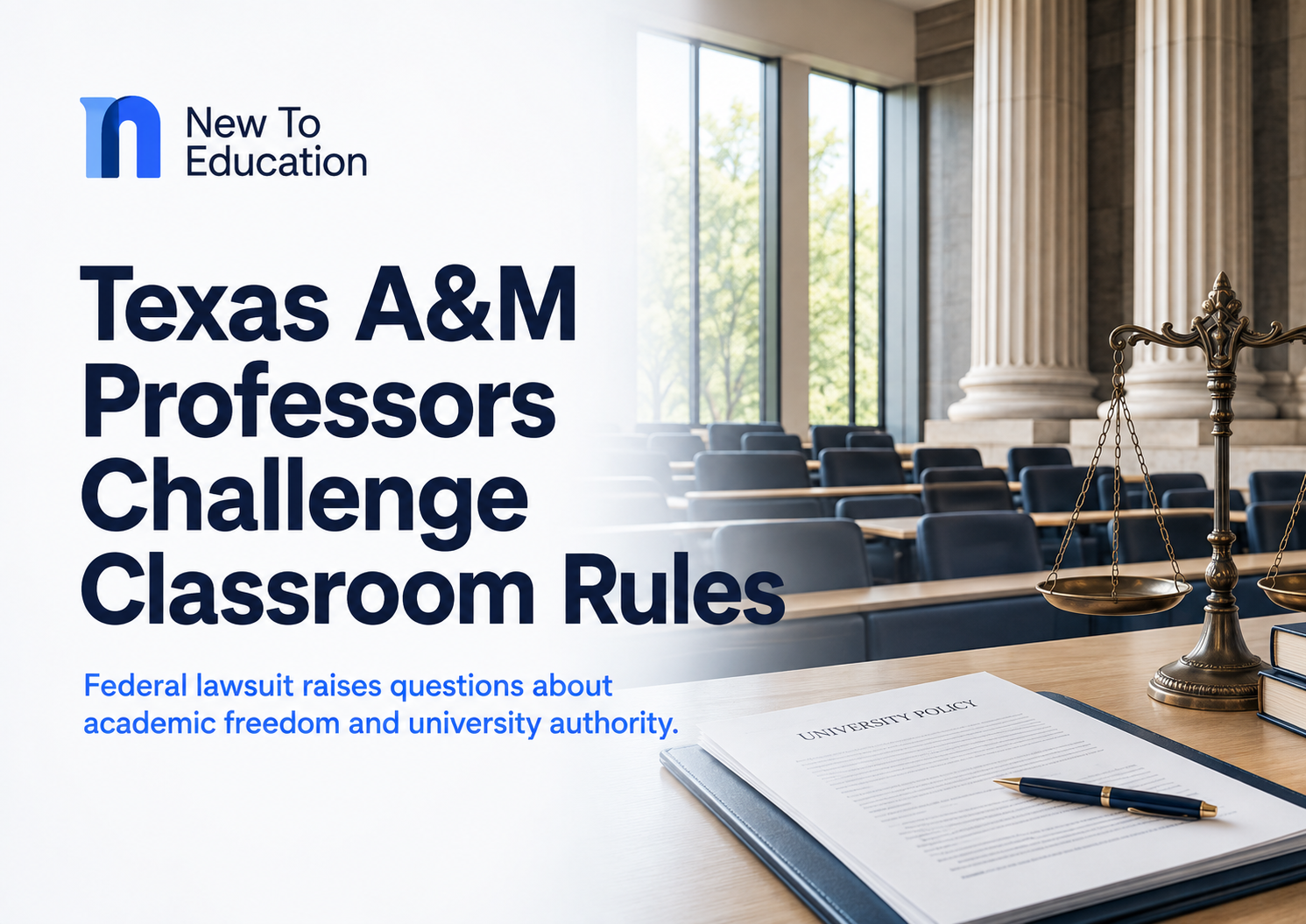 Texas A&M Professors Challenge Classroom Restrictions on Race, Gender, and Sexuality