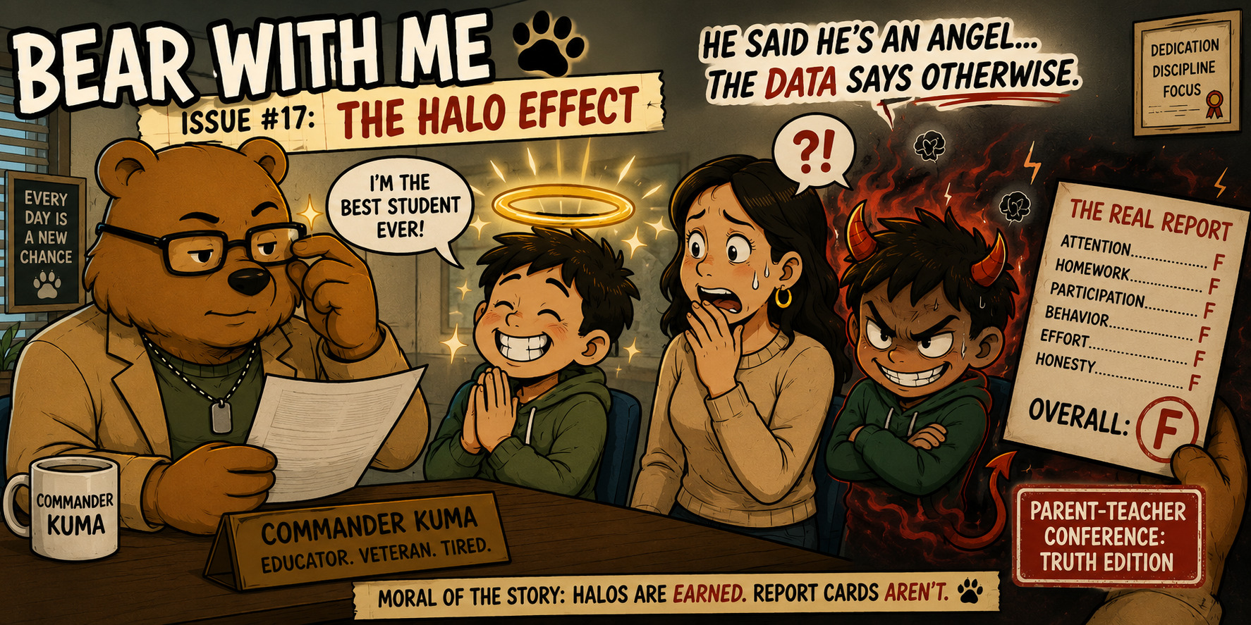 Bear With Me Issue 17: The Halo Effect