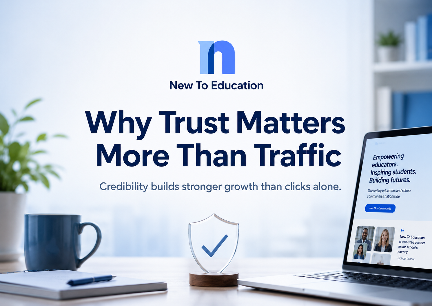 Why Trust Matters More Than Traffic for New To Education