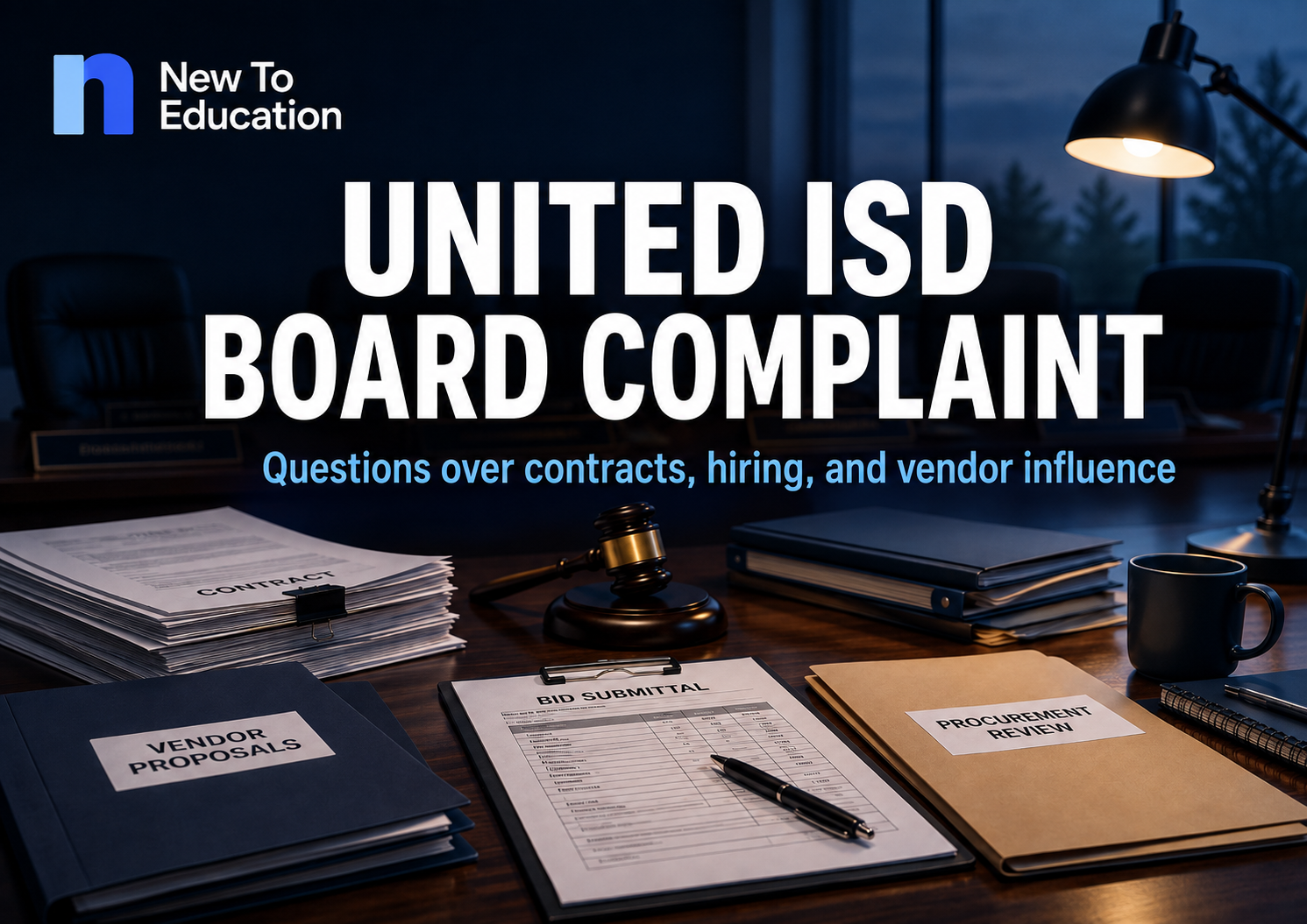 United ISD Board Member Faces Complaint Over Alleged Influence on Contracts, Hiring, and Vendors