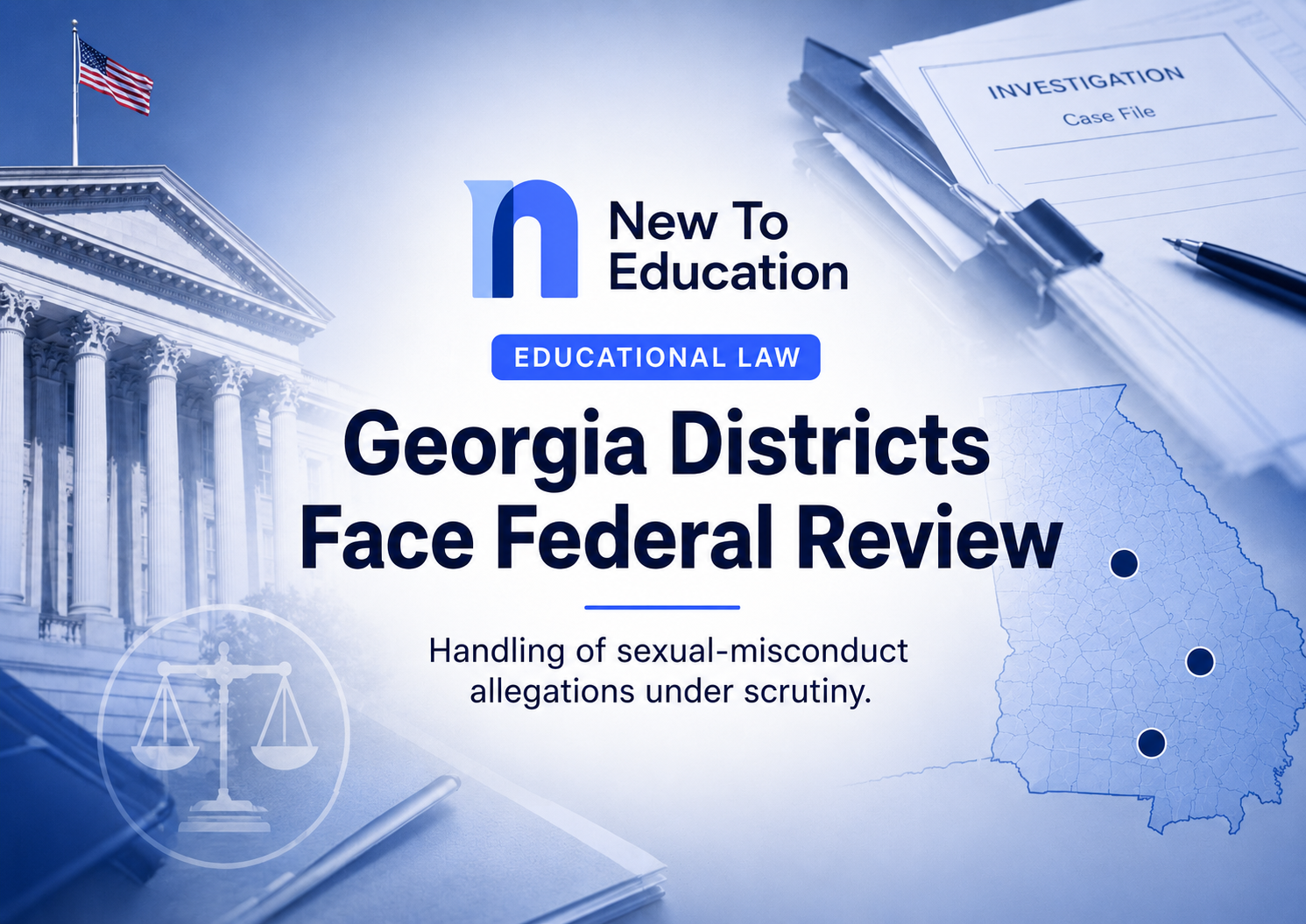 Federal Investigations Examine How Three Georgia School Districts Handled Sexual-Misconduct Allegations