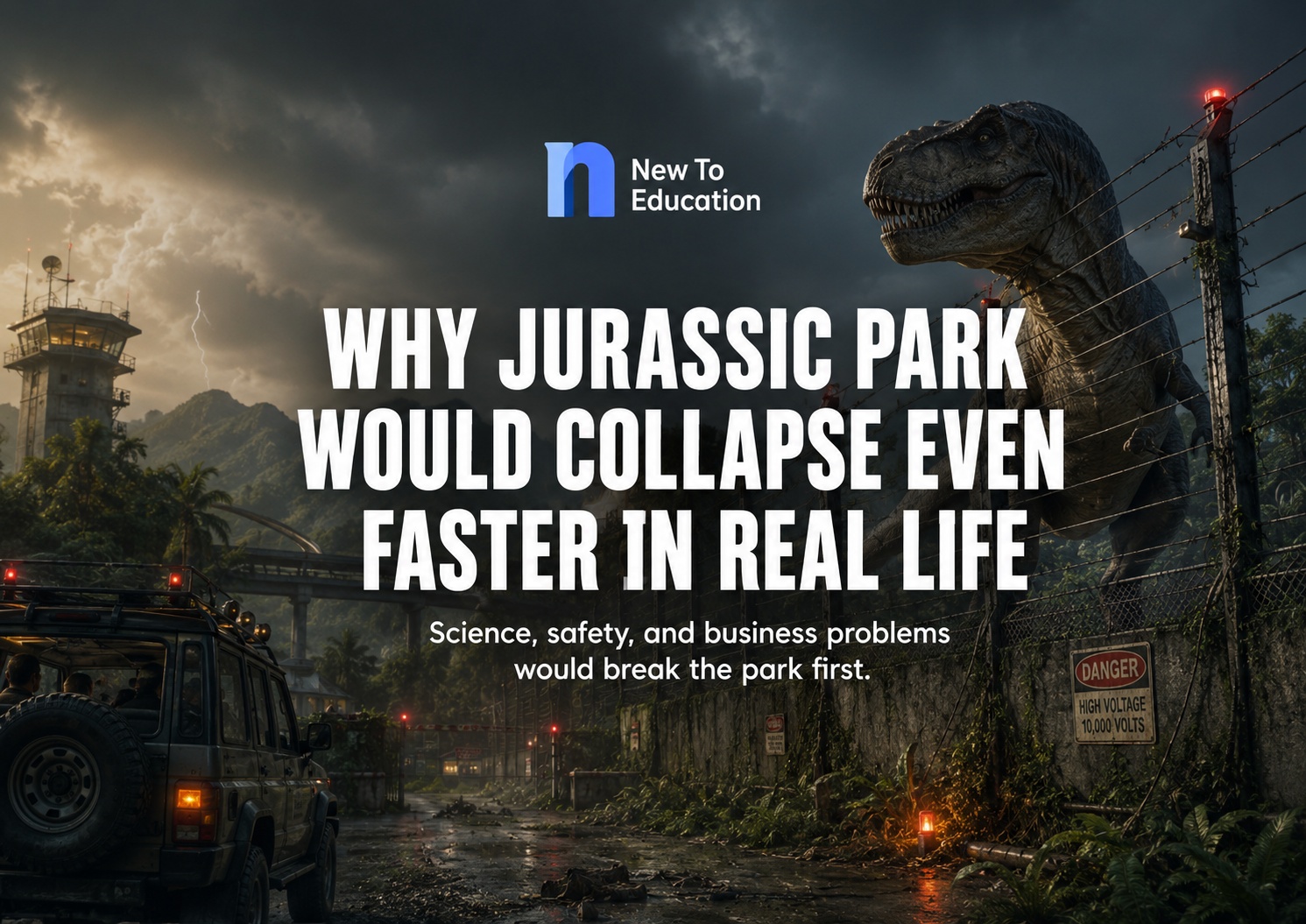 Why Jurassic Park Would Collapse Even Faster in Real Life